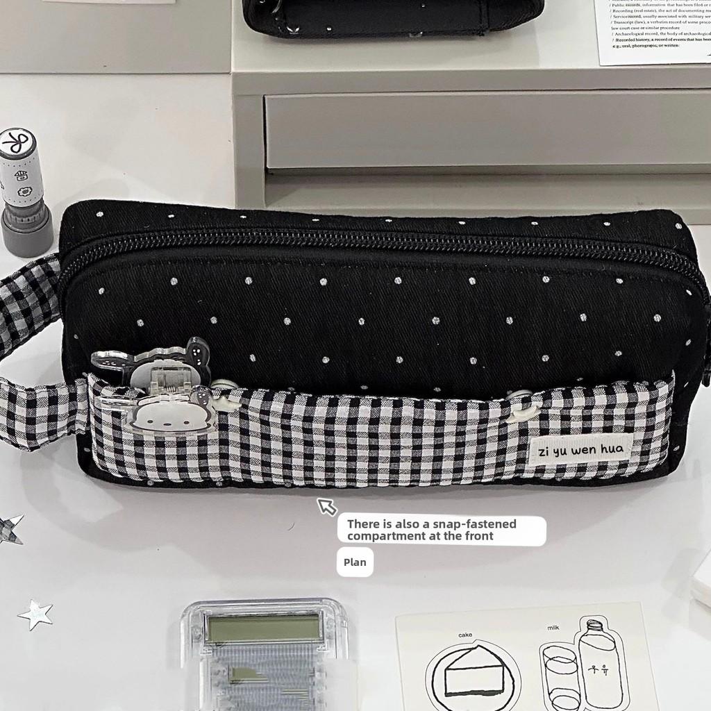 Trousse din material textil Capacitate mare Pentru elevi Cu design elegant Pentru rechizite școlare