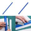 Hand Protective Ruler Nonslip Ruler Wood Cutting Straight Ruler Woodworking Tool