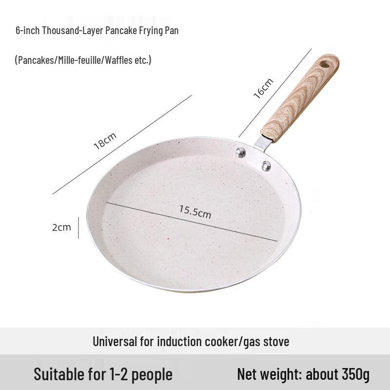LH Non-Stick Aluminum Frying Pan 6-inch