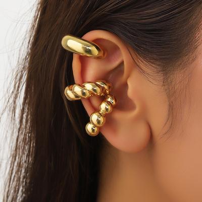Fashion Exaggerated C-shaped Ear Bone Clip, Wind Personalized Acrylic Ear Clip Without Ear Piercing