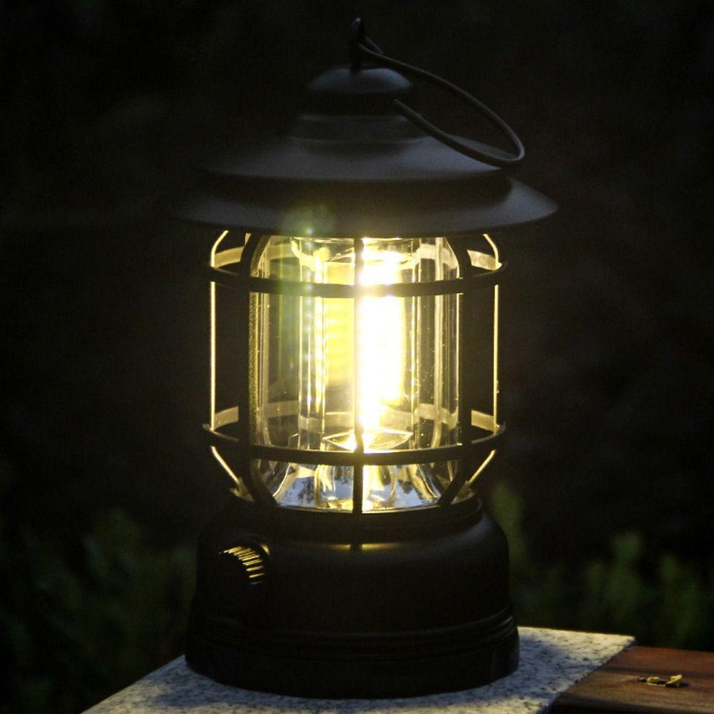 Rechargeable Camping Light Wear-resistant Fishing Lamp Table Lamp Atmosphere Light  Garden Lighting