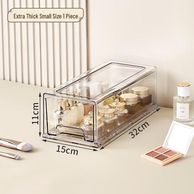 Miflame Stackable Transparent Desktop Organizer