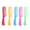 15pcs Plastic Colorful Combs Candy Color Hair Comb Hairdressing Tools for Salon Home (Mixed Colors)