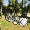 Empty Crystal Stone Holder Necklace Adjustable Natural Crystal Cage Necklace