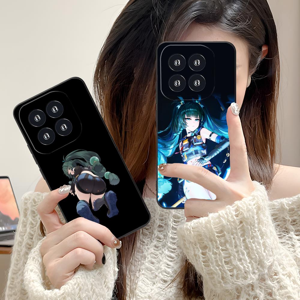 Zenless Zone Zero QingYi Phone Case for Xiaomi 15 14 13 12 Mi 11 T Ultra Lite Pro S X 5G Colorful Printing Cover Cover Pretty