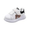 2025 Cartoon Soft-Soled White Sneakers for Babies and Toddlers - Spring/Autumn All-Match Sports Shoes for Boys and Girls