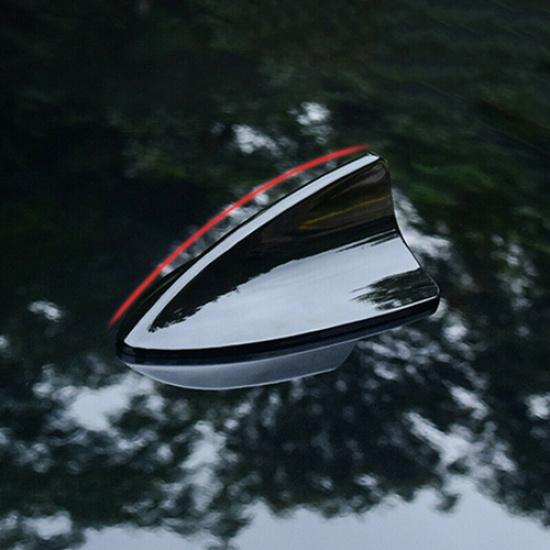 For Toyota Camry 2018- Glossy Black Shark Fin Antenna Receiver Cover Trim 1x
