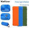 Colchoneta inflable para dormir TPU para una persona: Colchón Portátil, Impermeable, de Alta Elasticidad para Acampada al Aire Libre.