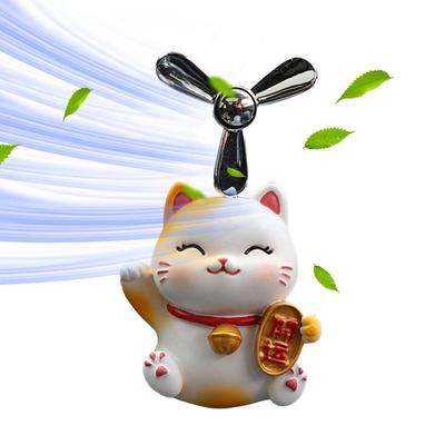 Lovely Cat Car Air Freshener Aromatherapy Machine Cute Animal Interior Accessories Car Air Conditioning Outlet Perfume Clip