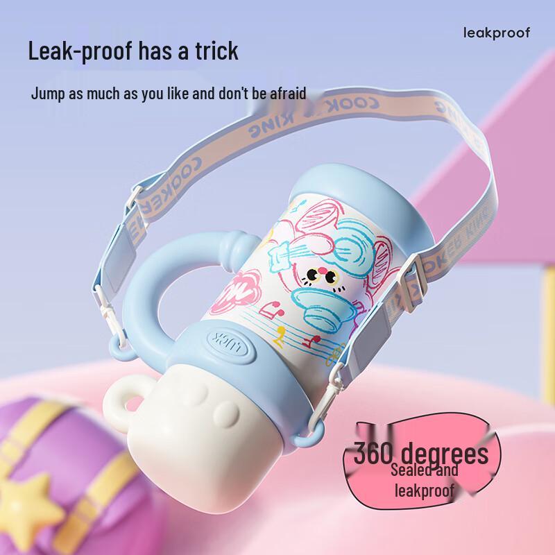 COOKER KING 650ml Children's 316SS Insulated Straw Cup