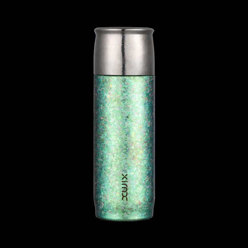 XIMX 420ml Pure Titanium Insulated Tea Infuser Mug