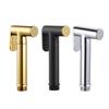 Modern High-Pressure Brass Wall-Mounted Toilet Bidet Sprayer Vertical Spray Handheld Gun Personal Hygiene Bathroom Shattaf