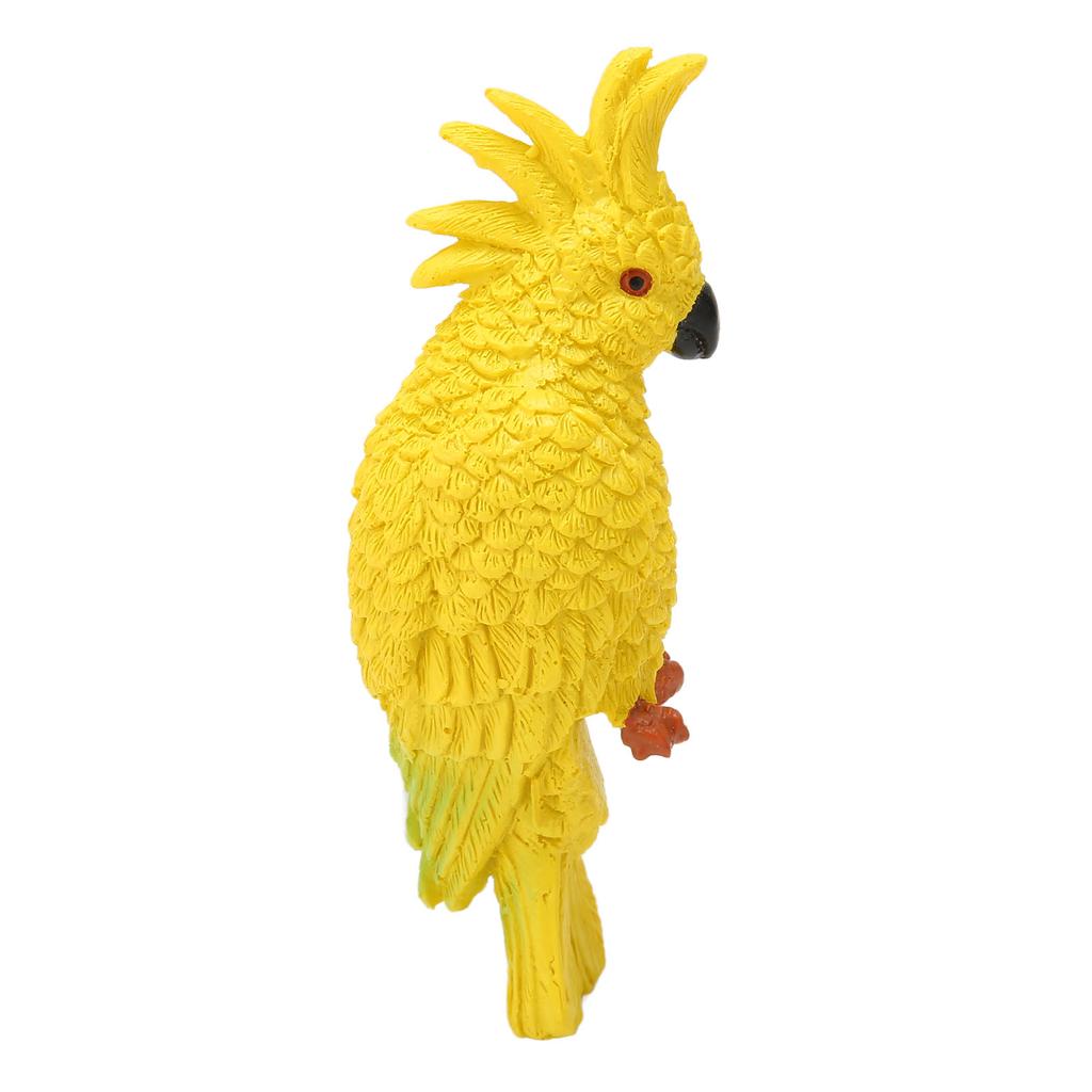 Papageienfiguren Aquarium Ornament Simulation Innovativ Handgefertigt Bunt Harz Papagei Aquarium Anhänger