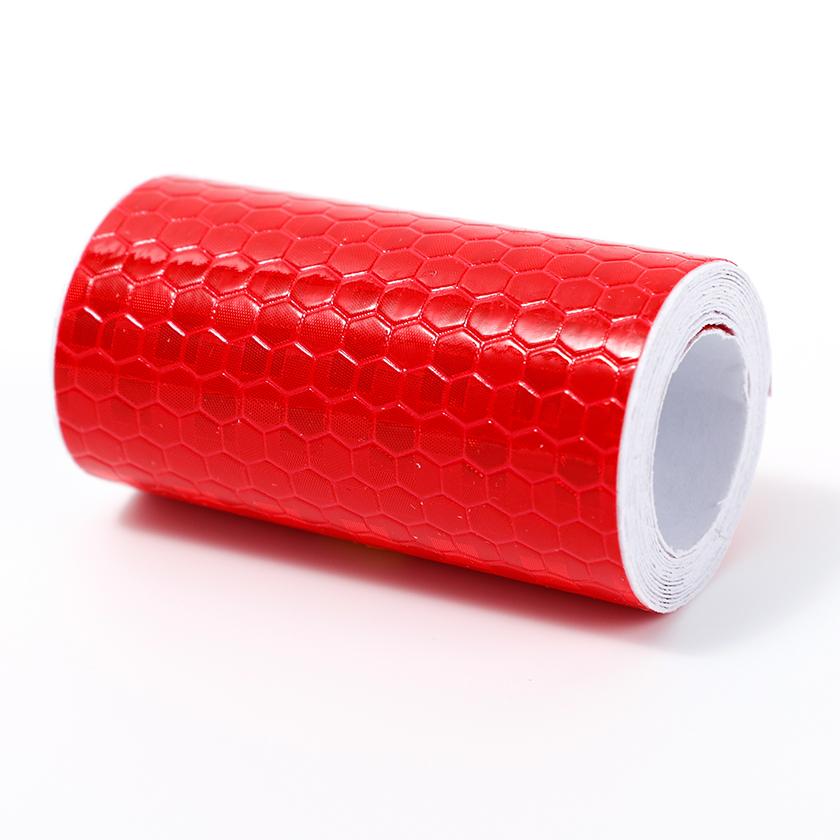 

Car Reflective Tape Safety Warning Car Decor Sticker Reflector Anti-collision Strip Protective Tape Strip Film Auto Moto Sticker красный