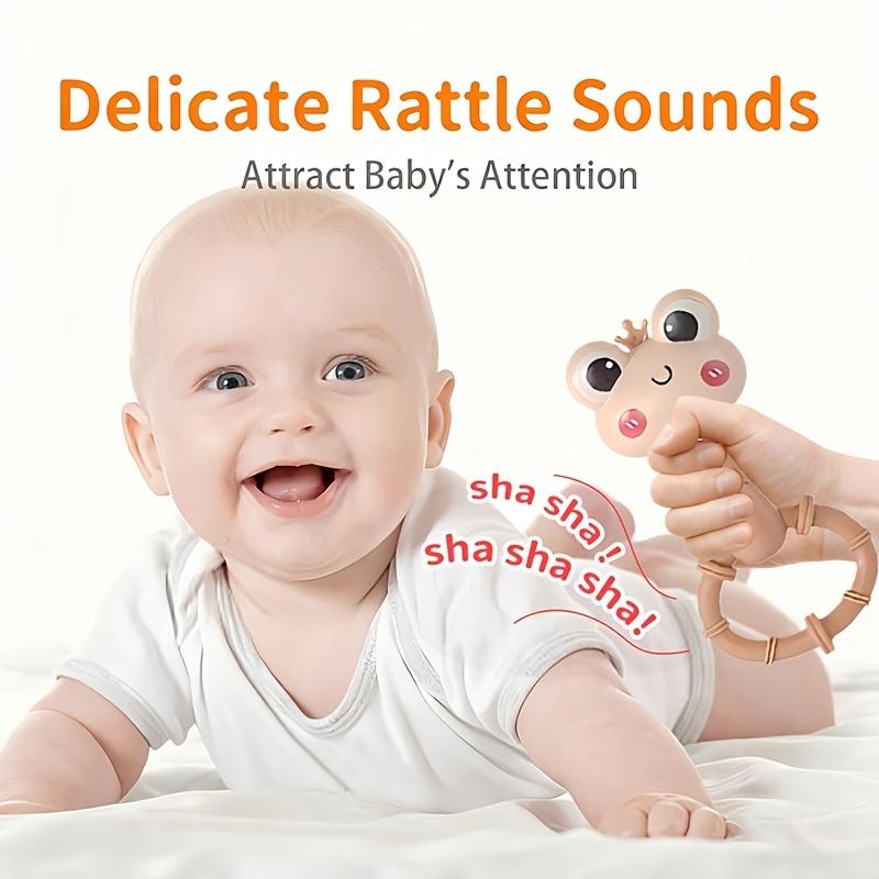 Frog Series Baby Toys with Bells & Clapping Hands - Interactive Sensory Play, Promotes Parent-Child Bonding