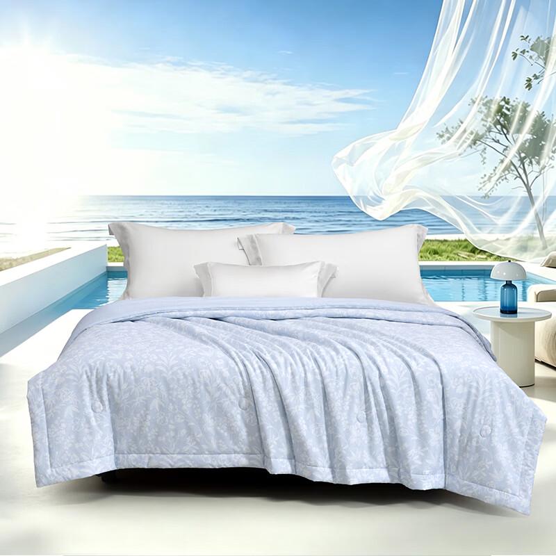 Mercury Home Textiles Cloud Flower Shadow 100% Cotton Quilt