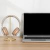 Rose Gold Headset Holder Desk Headsets Display Rack Provides Secure Storage Stand for Audiophiles and Gamers
