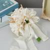 Wedding Bouquets Artificial Flower for Ceremony, Anniversary, Valentines, Photography Props, Wedding Flower Arrangement