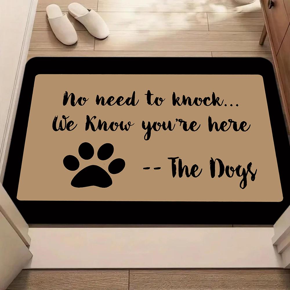 Home Sweet Home Paw Print Doormat Paw Print Doormat Cat Lover Dog Lover Doormat Funny Doormat Housewarming Gift Monogram Doormat 40x60CM
