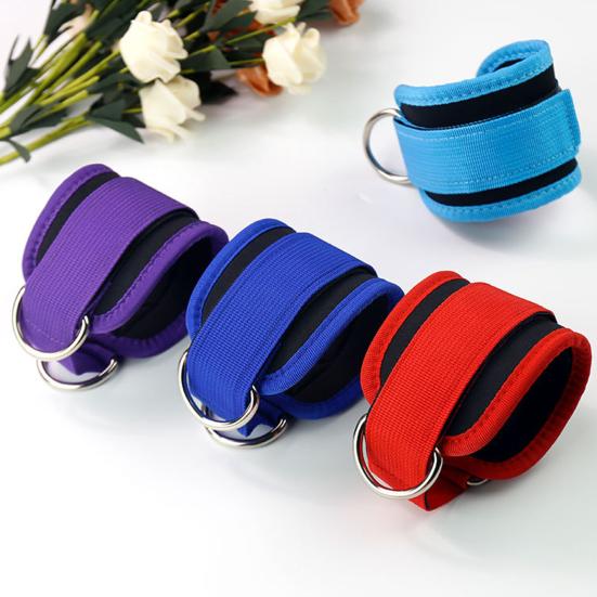 Ankle Strap for Cable Machine Adjustable Ankle Resistance Bands with Cuff for Gym Kickback Glute Workout Leg Extension Lower Body Exercise