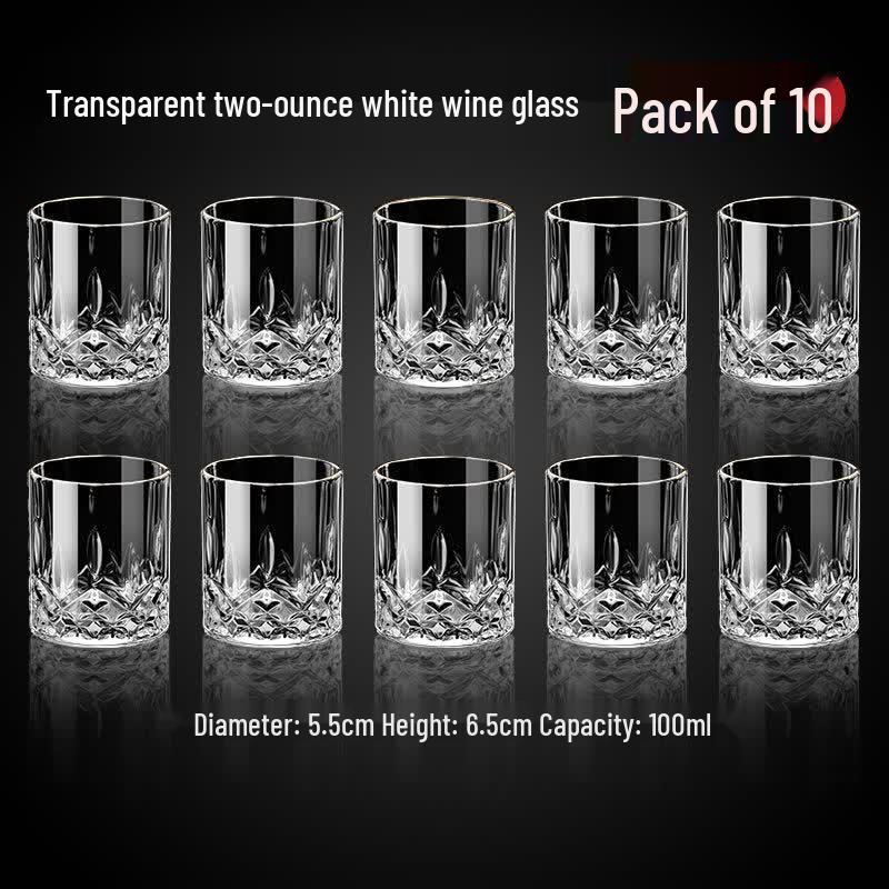 Premium Glass Baijiu Cup & Dispenser Set