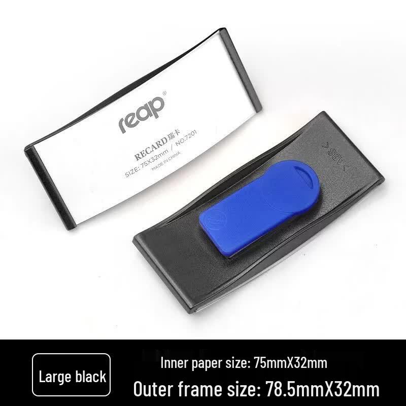 Miaojiayi Aluminum Alloy Replaceable Work ID Badge Set