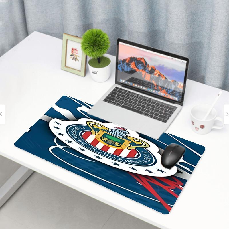 Club Deportivo Guadalajara Print Mouse Pad, Anti‑Slip Desktop Keyboard Mat, for PC Laptop Gaming Working Daily Use, Cool Festival Surprise Gift
