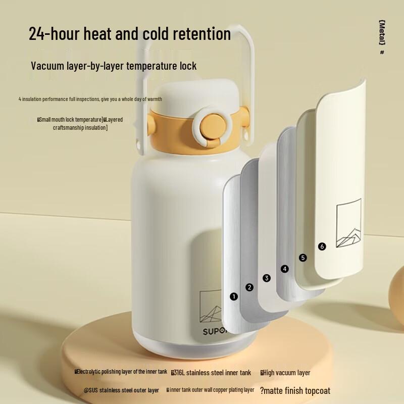 SUPOR 316 Stainless Steel Vacuum Insulated Travel Pot