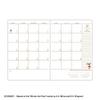 Daigo 2026 Disney Weekly Winnie the December 2025 Start Planner, Left, B6, Pooh, Mint, E6227,