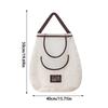 Hollow Vegetable Storage Bag Widen Handle Kitchen Mesh Bag Underwear Socks Hanging Bag  Home