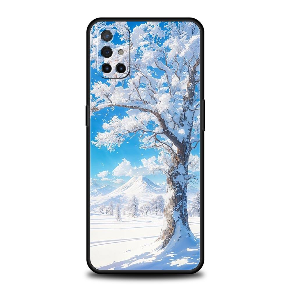 

Landscape Winter Light Snow Case For OnePlus 13 12 11 10 9 8 7T Pro 13R 12R 10R 9RT 8T Nord N200 N30 2T CE 2 3 5G Lite Cover OnePlus 9 Pro