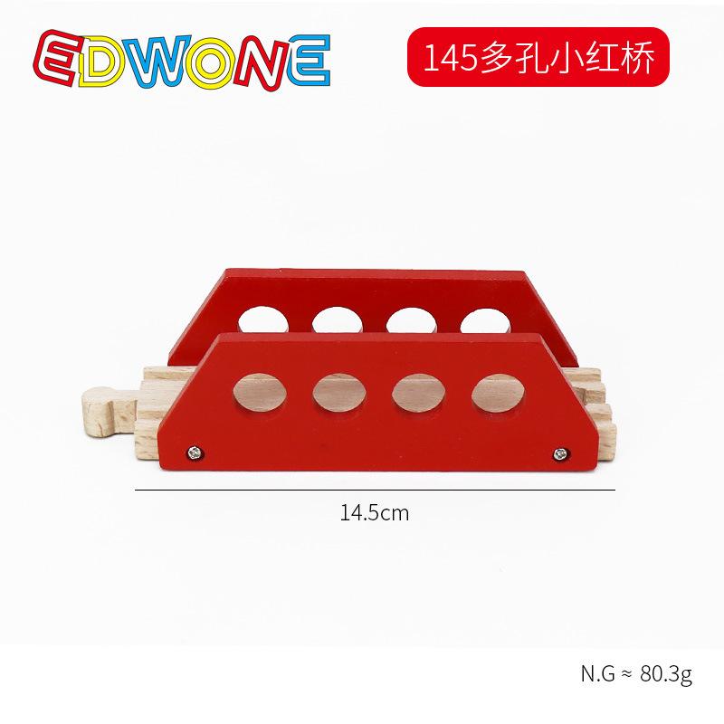 Wooden Train Track Accessories Wood Railway Track Train Station Bridge Tunnel Compatible All Brands Wooden Track Toys