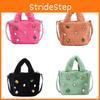 Stylish Rhinestone Plush Bag For Kids Gender Neutral Trendy Shoulder Crossbody Bag