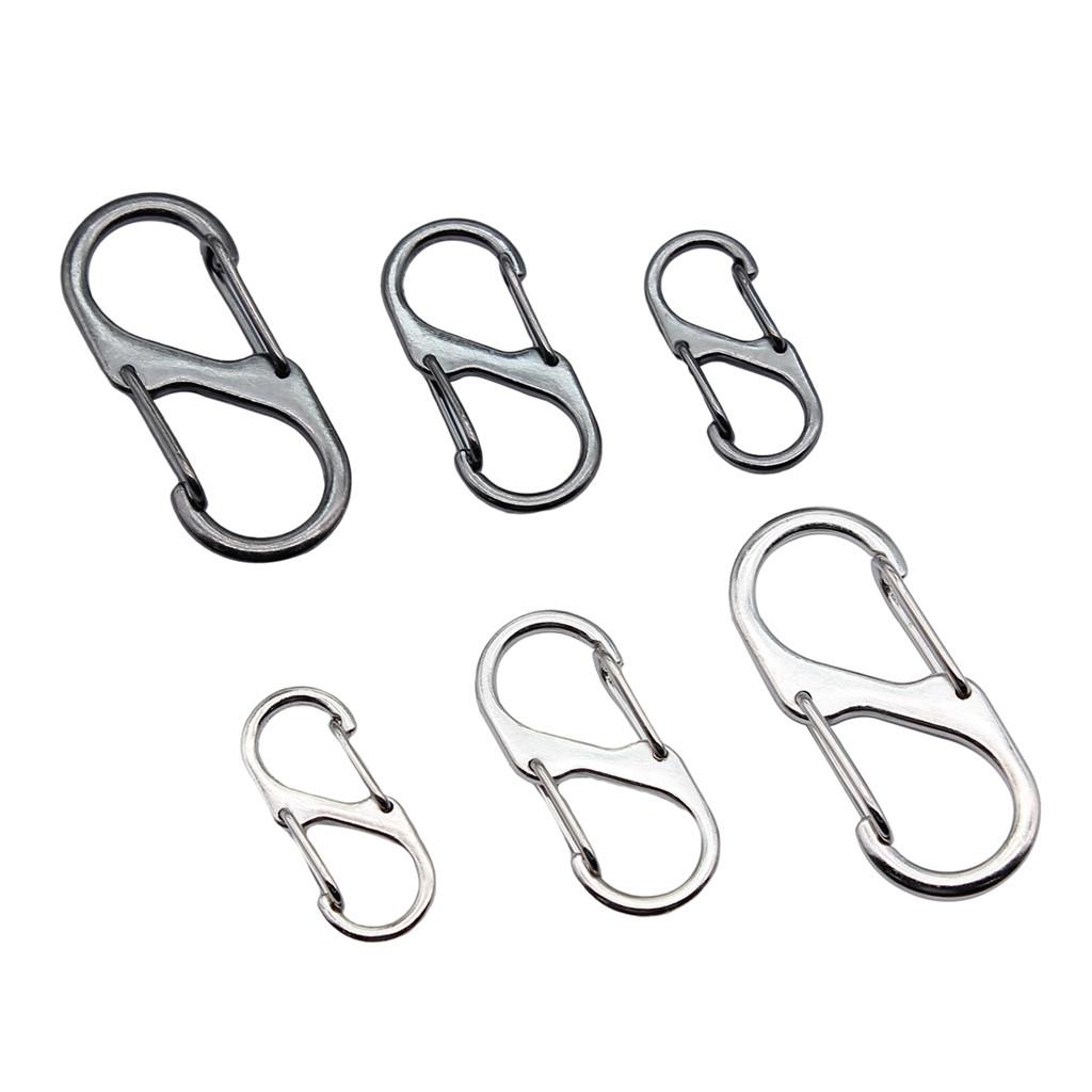 Key Rings 5 Sizes 3 Colors Nickel Iron Jewelry Making Parts Great for Dangle Parts Keychain Making