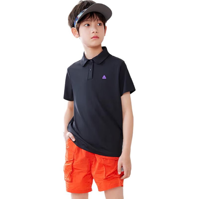 Happy Nocnoc Kids Quick-Dry Cool-Touch Polo T-Shirt