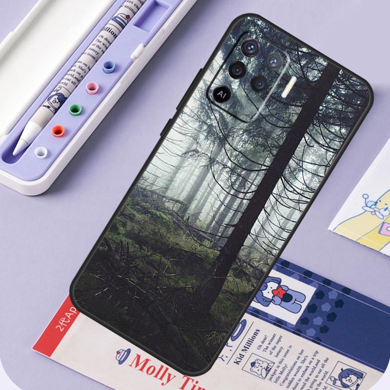 Nature Forest Mountain For Oppo A60 A80 A40 A94 A74 A54 A15 A18 A38 A58 A78 A98 A16 A76 A96 A57 A17 A77 A5 Pro Case