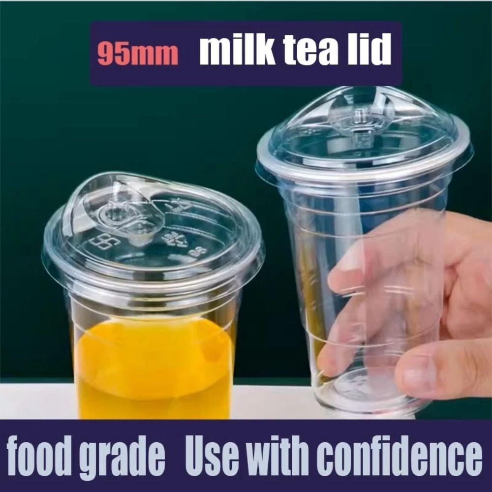 95mm Cup And Lids Plastic Disposable Cup High Quality Juice Cup