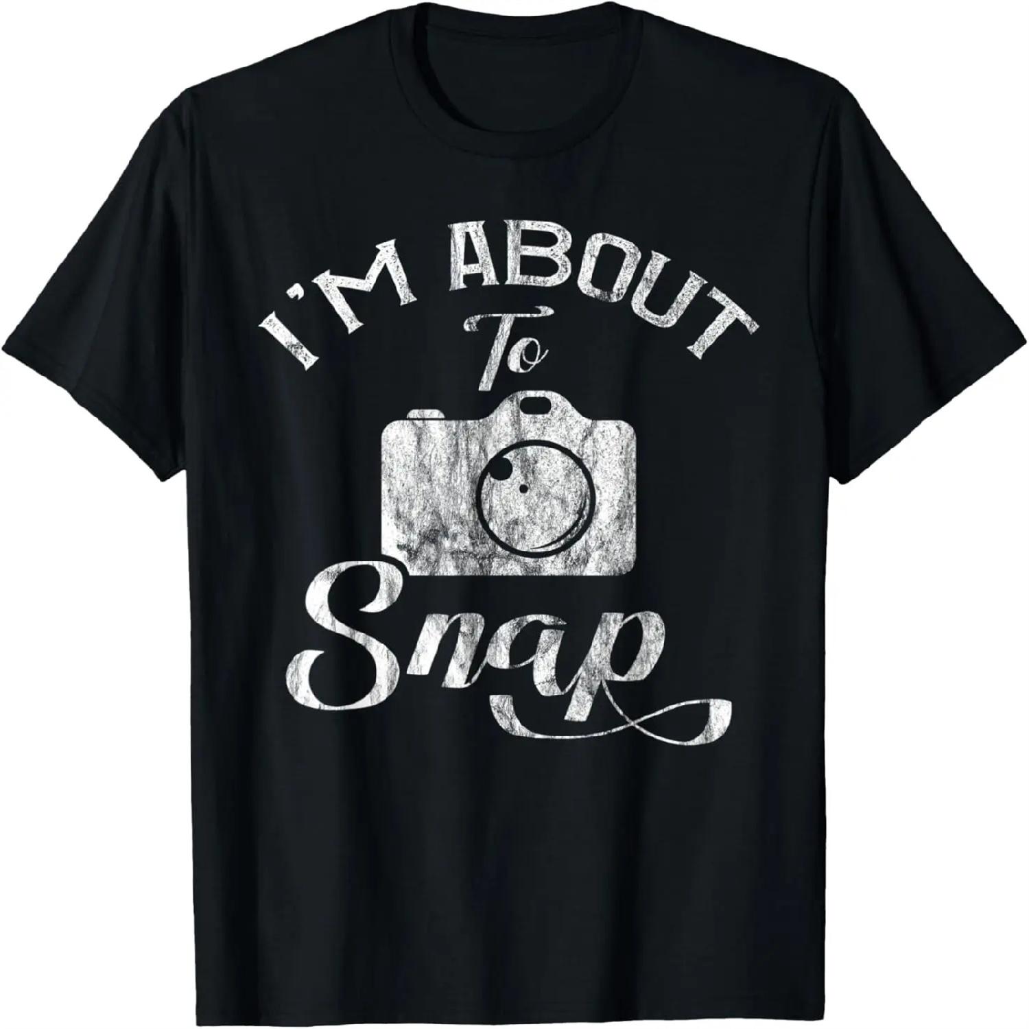 Винтажная Акварельная Фотокамера Фотография Фотограф Футболка S