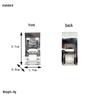 Multifunctional Electric Sewing Machine with Zipper, Binding, and Overlock Presser Foot Attachments