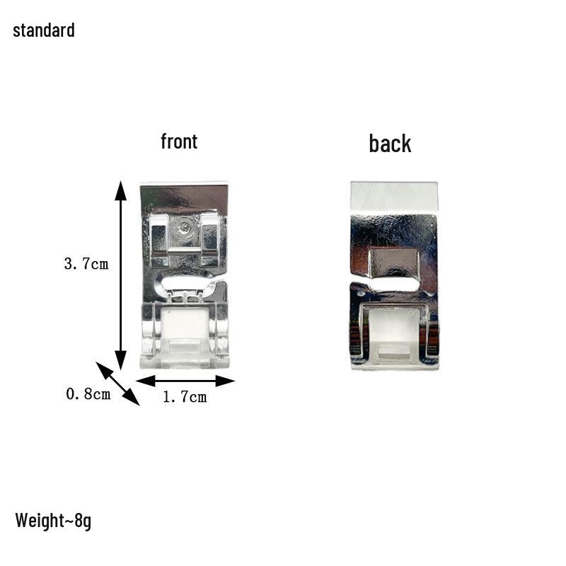 Multifunctional Electric Sewing Machine with Zipper, Binding, and Overlock Presser Foot Attachments