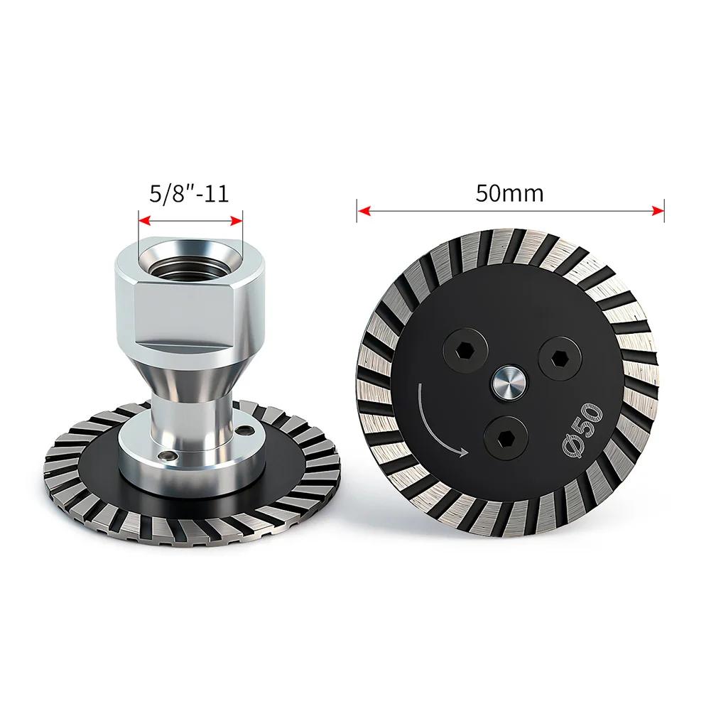 Engraving Circular Saw Blade Cutting Discs For M10 For M14 5/8-11 With RemovabIe FIange Turbo Cut Disc For Wood Metal Stone