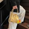 Fashion Small Bag Women's New Bucket Bag Versatile Shoulder Messenger Bag