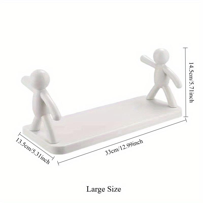 1/2pcs,Small Person Storage Rack, Toilet Bathroom Cosmetics and Kitchen Seasoning Jar Storage Rack, Multifunctional Storage Rack