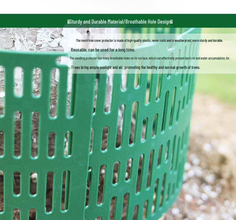 Adjustable Tree Trunk Protector, 3 Colors, Plastic, Splicing Design