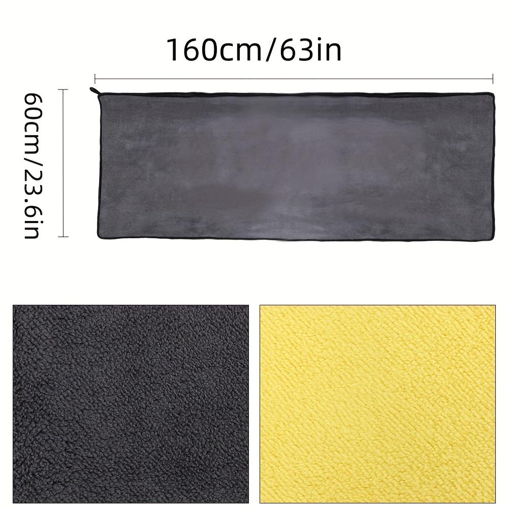 

Ultra-Absorbent Dual-Layer Microfiber Car Wash Towel, Soft & Scratch-Free Cleaning Cloth , High Absorbency Polyester Blend жёлтый