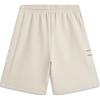Li Ning Wade Series Letter Mid Waist Drawstring Comfortable Breathable Versatile Casual Shorts Men shorts Oatmeal-Gray AKSU133-5