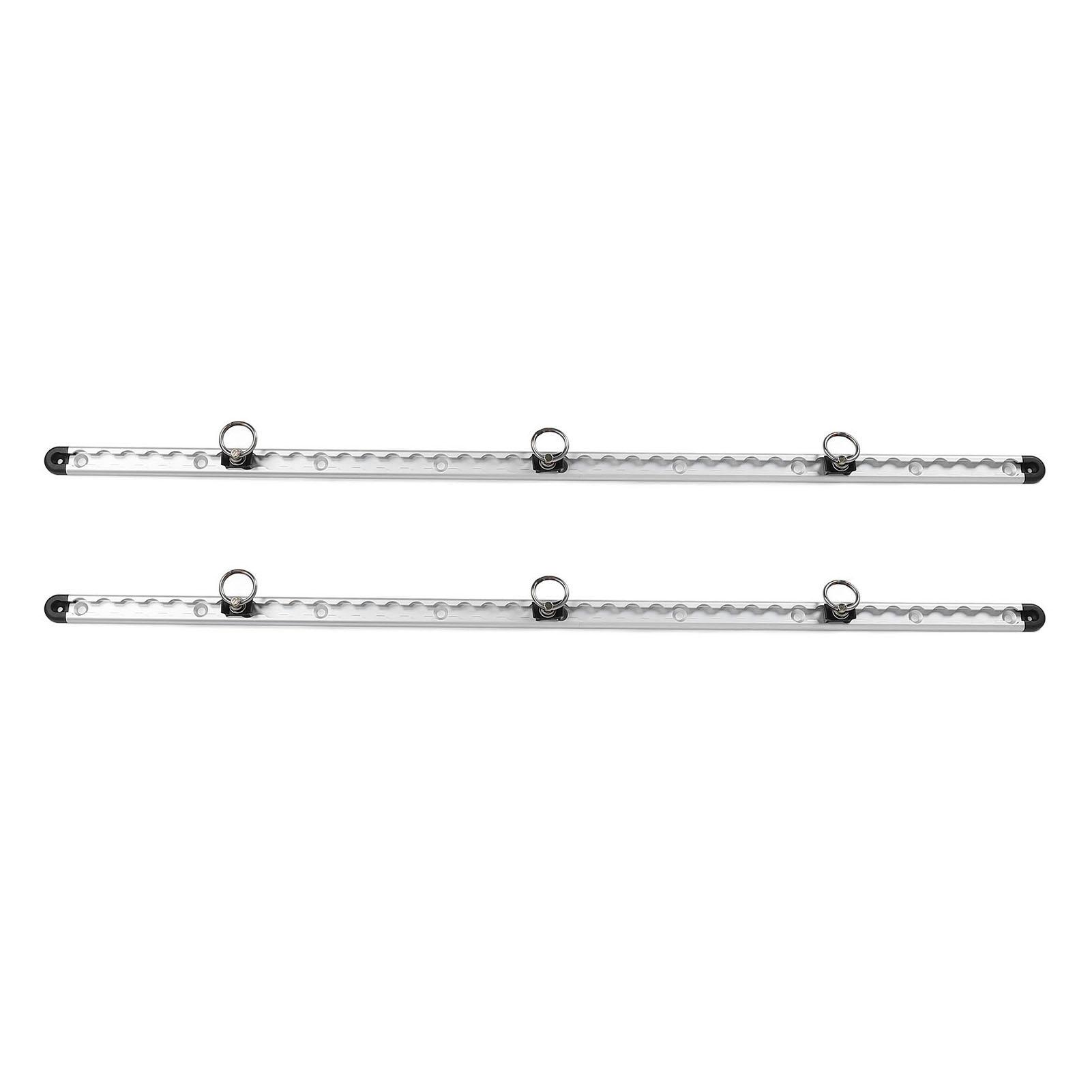 

1 пара алюминиевых L-образных направляющих 100 см для крепления груза, такелажная рейка, L-образная крепежная система, комплект с фитингами с круглыми шпильками