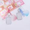 Card Case Collect Idol Photo Sleeves Card Sleeves Photocard Holder Keychain ID Holder Pendant