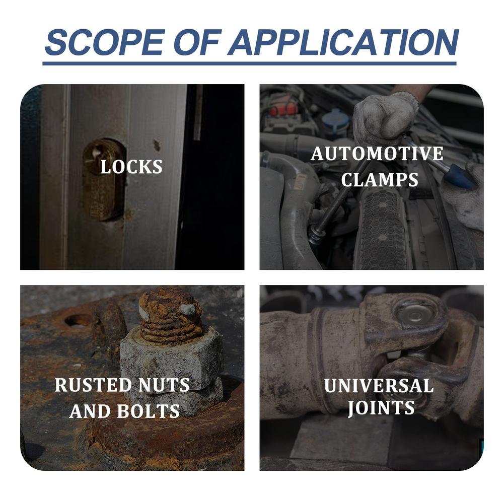 

30ML Universal Rust Remover Spray Metal Surfaces Chrome Paint Car Maintenance Anti Rust Conversion Agent Spray For Wheel Hub 50 ML