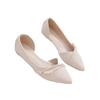 Fashion Women Pointed Party Sandals Luxury Brand Sexy Slingback Lady Flat Banquet Shoes Fashion Drees Slippers Sandalias De Mujer 34-40